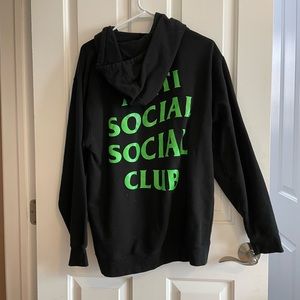 Anti social social club hoodie